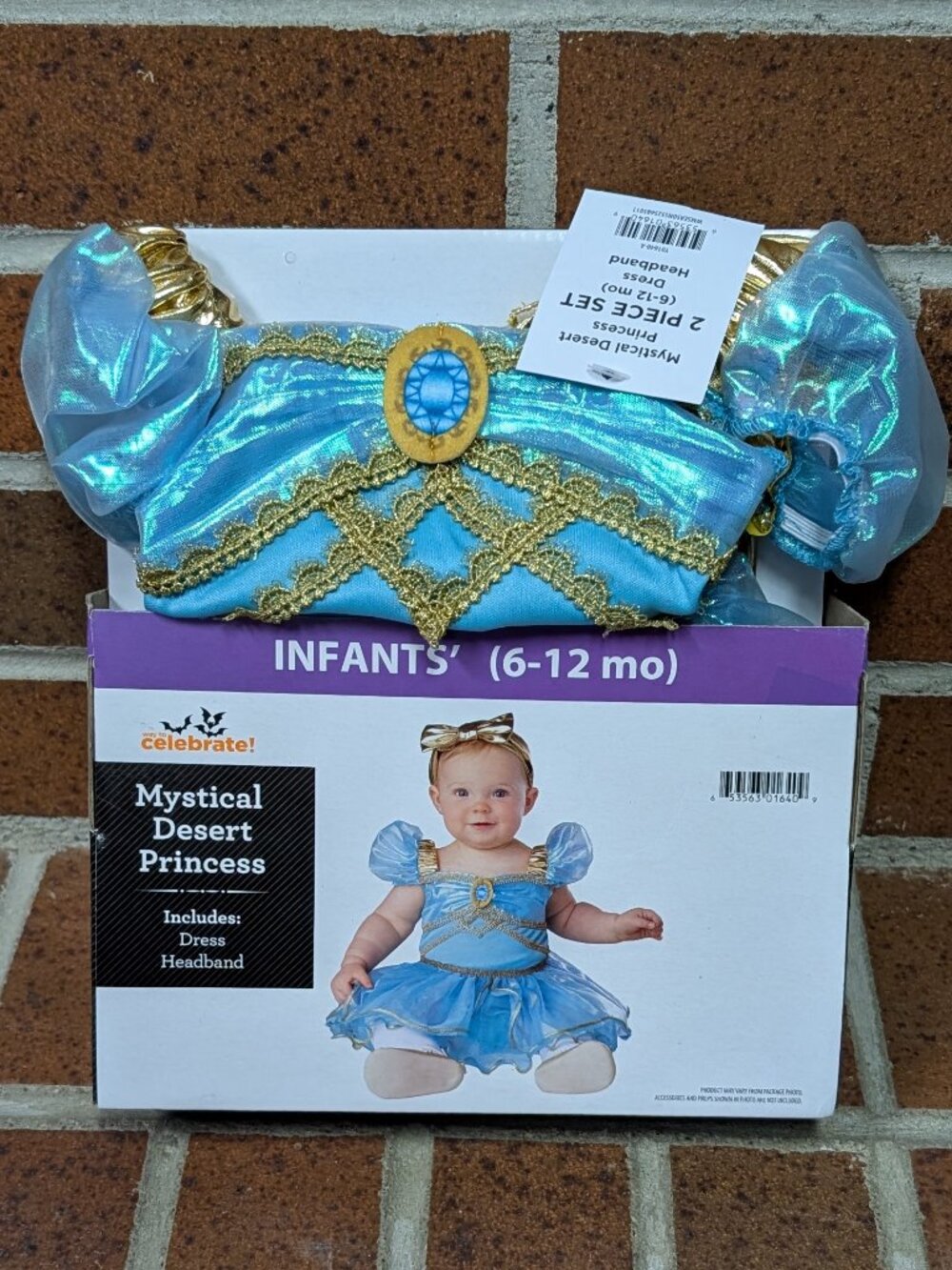 Celebrate! Infants' Mystical Desert Princess Costume - size 6-12 months - NIP